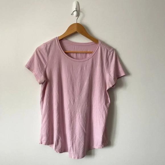 Lululemon Love Crew T Shirt III Porcelain Pink Size 4 - Picture 4 of 8